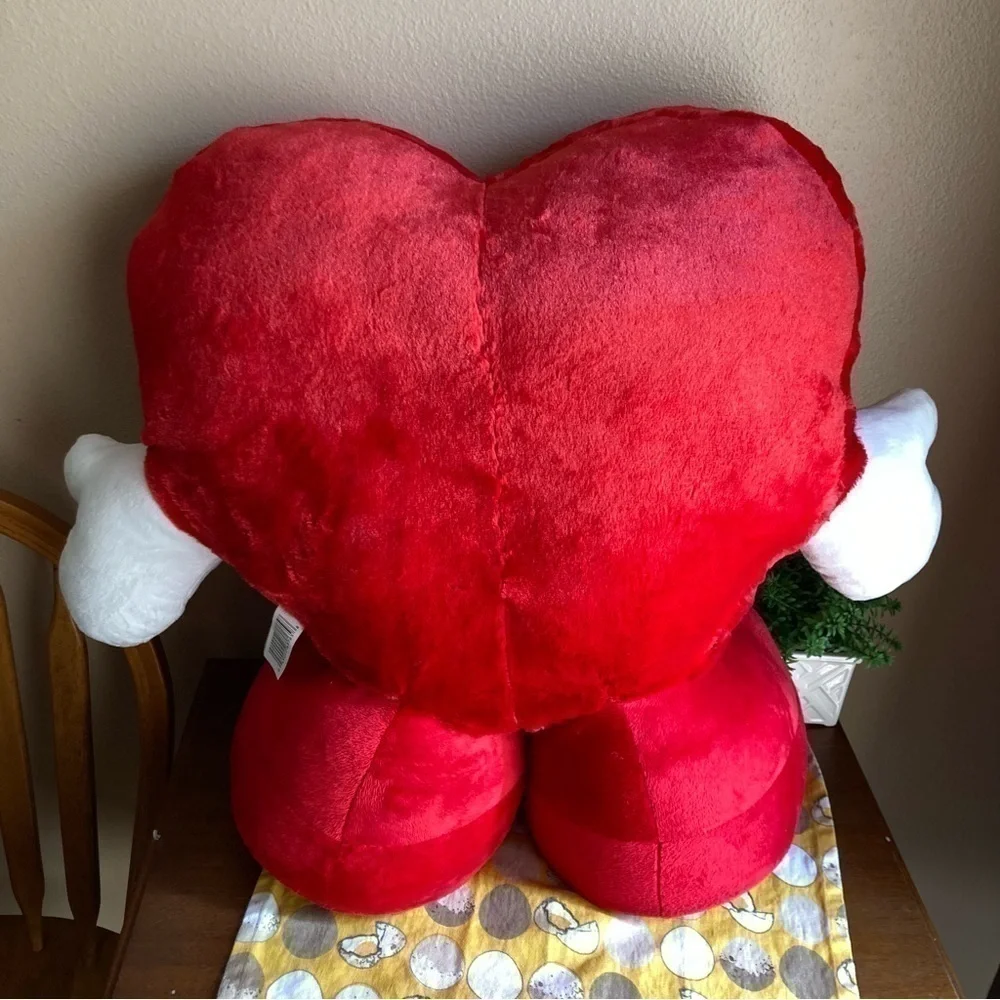 Dan Dee vintage jumbo open arms Heart plush